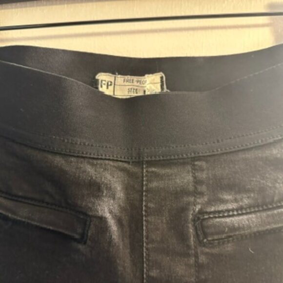 Free People Skinny Jeans with Elastic Waistband - Picture 2 of 3